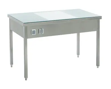 [MIK 2190] Linen Folding Table with Light