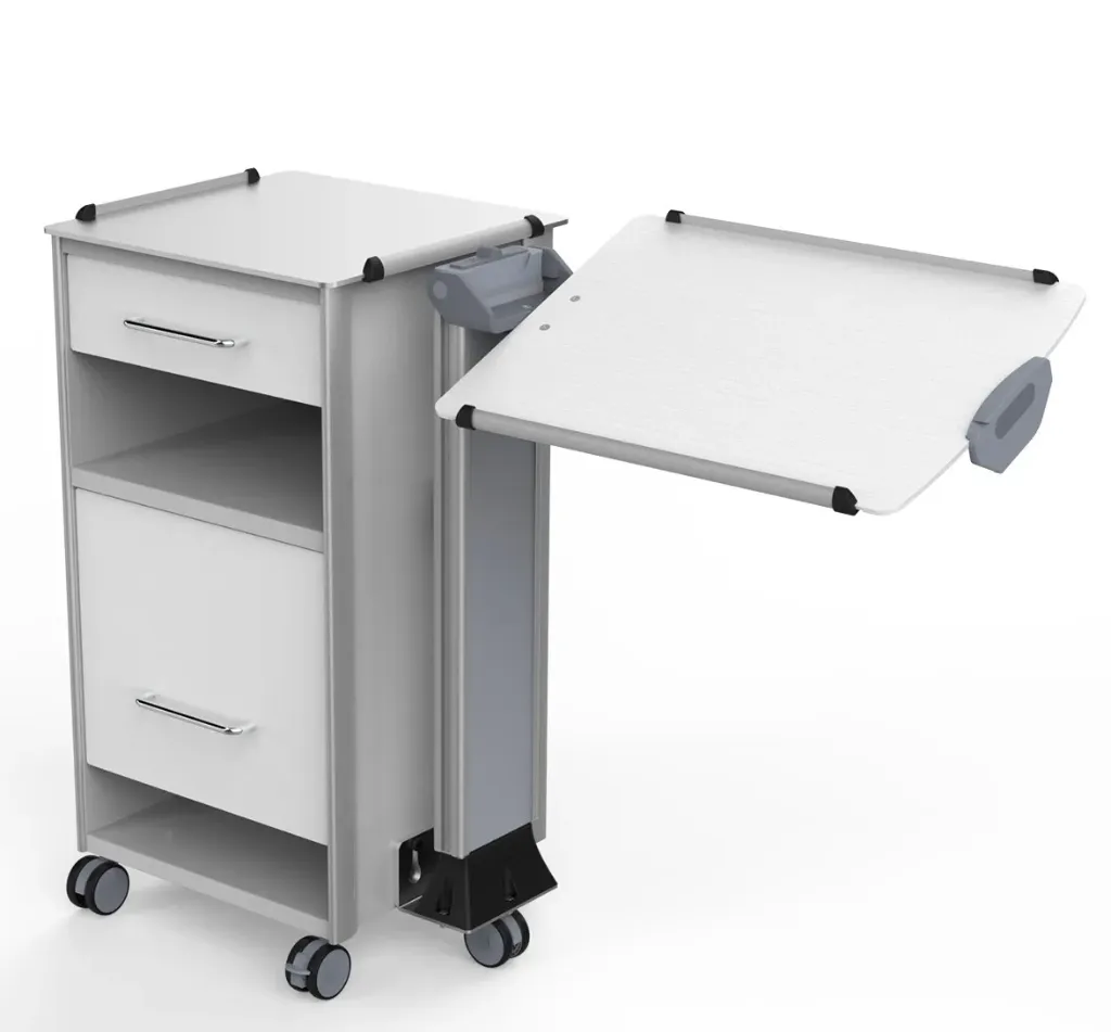 [M2-CY2-02] Bedside Cabinet with Overbed Table