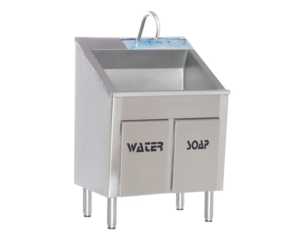 Single Hand Wash Scrub Unit